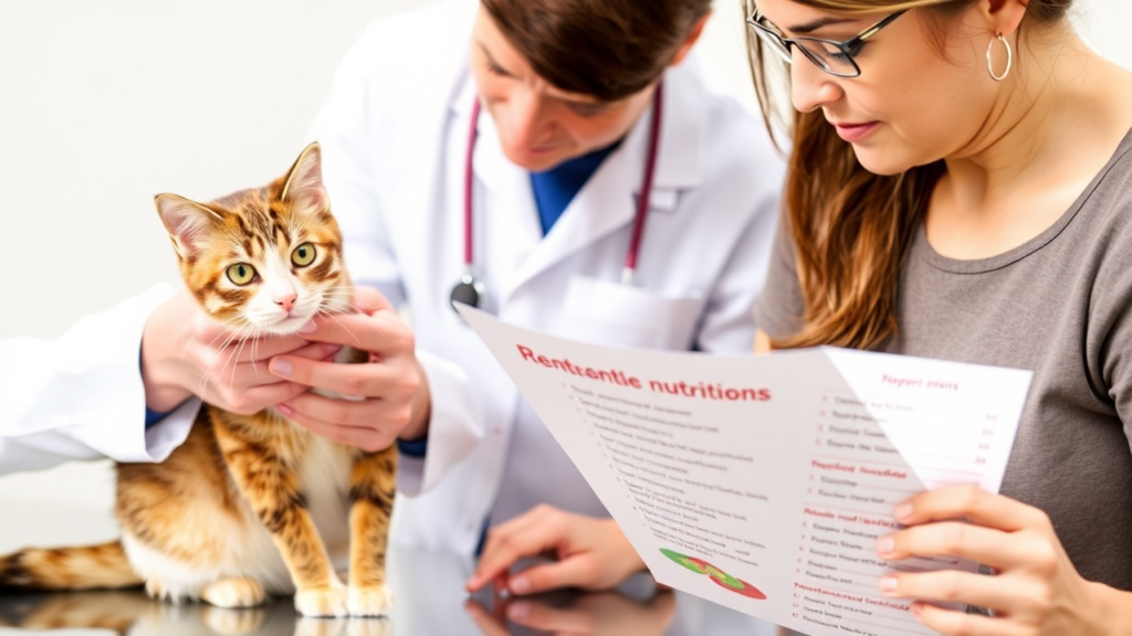 A variety of cats—an active outdoor cat, a senior indoor cat, and an overweight cat—each with tailored food bowls.