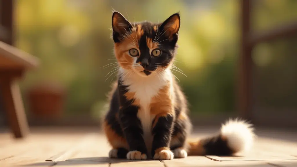 Rare Cat Breeds Spotlight: Japanese Bobtail, Balinese, and Stunning Tortoiseshell Cats 1 Rare Japanese Bobtail cat with a unique pom-pom tail and tortoiseshell coat in a natural setting